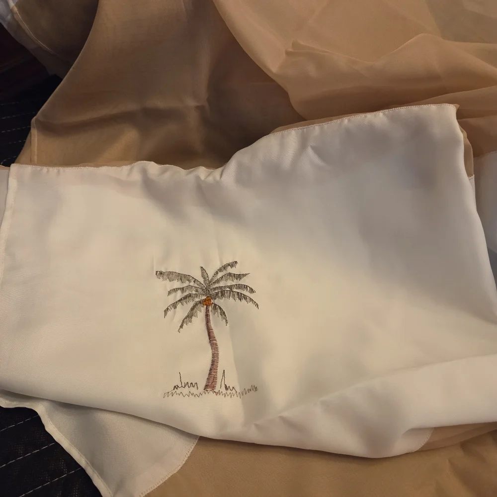 EUC Palm Tree Shower Curtain 68